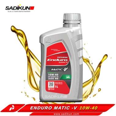 PERTAMINA ENDURO MATIC V 10W-40 OLI MOTOR MATIC API SN JASO MB [1 L]