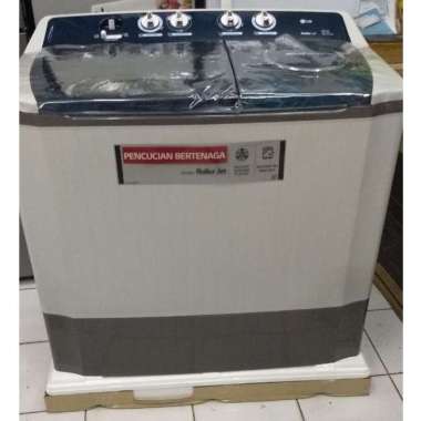 LG P-1400RT MESIN CUCI 2 TABUNG 14 KG (NEW) ( KHUSUS BANDUNG) GREY