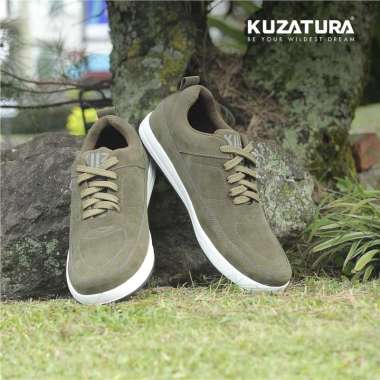Sepatu Casual Pria Sneaker Kuzatura 39 Green