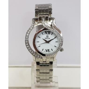 Zeca 115L Passion Jam Tangan Wanita Stainless Steel Silver