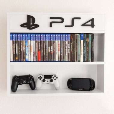 Rak Penyimpanan BD PS4 / Storage Kaset Game PS4