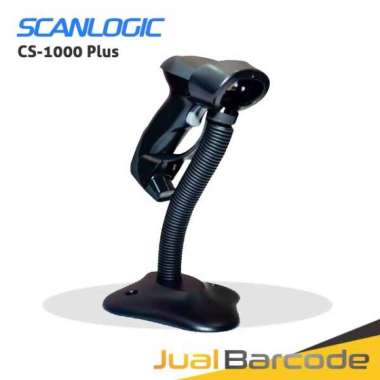 BARCODE SCANNER SCANLOGIC CS 6000 | CS6000 2D EFAKTUR QR CODE MURAH hitam