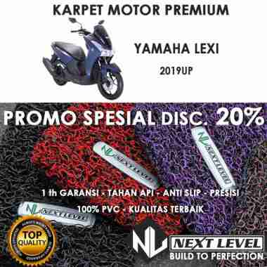 KARPET MOTOR NEXT LEVEL LUXURY BEIGE BROWN YAMAHA LEXI 2019UP BEIGE BROWN