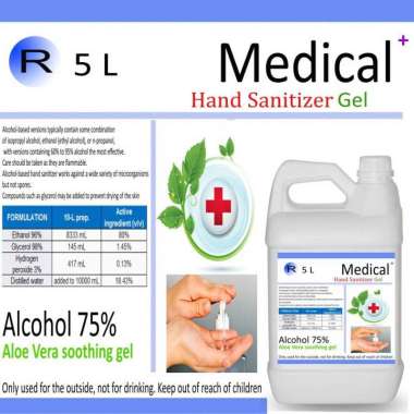 hand sanitizer 5 Liter gel  Medical