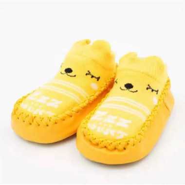 harga OEM SK-P3 Sepatu Anak Bayi - Baby Prewalker Shoes Socks Anti Slip Kaos Kaki Anak Bayi KUNING 18-36 bulan Blibli.com