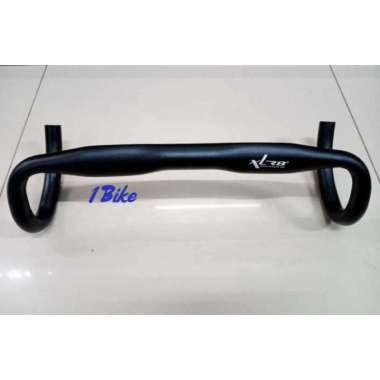 Dropbar Roadbike XLR8 Stang Balap pipih Lubang hitam