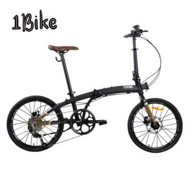 Element Ecosmo 10 Filosofi Kopi Sepeda Lipat 20 inch Blue