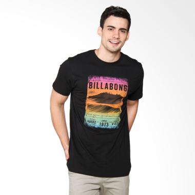 Billabong Lines Tee T-Shirt Pria - Black M401KLIN BLA00