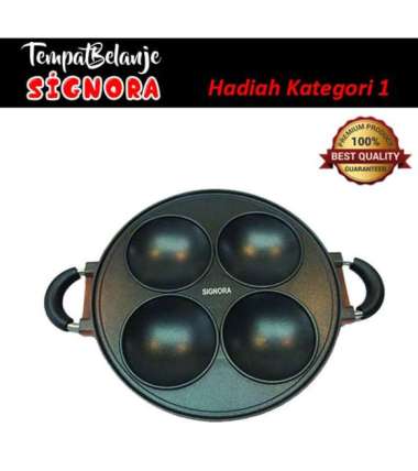 Signora Serabi Pan / Loyang Serabi Hitam