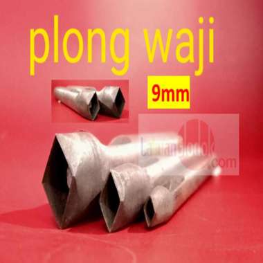 Plong Kulit bentuk Wajik 9mm/Plong Wajik/Plong 9mm/Pembolong Wajik 9mm