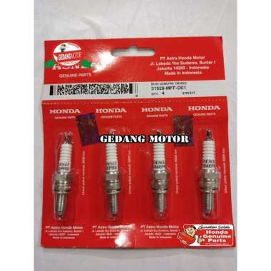 Honda Genuine Part Busi Motor Bebek- Matic U24Epr9 Denso Silver
