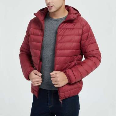 hooded puffa jacket