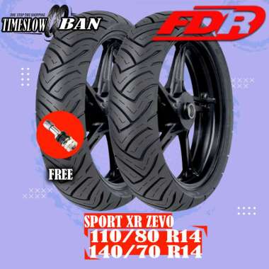 Paket Ban Motor YAMAHA AEROX // FDR SPORT XR EVO 110/80-140/70 Ring 14