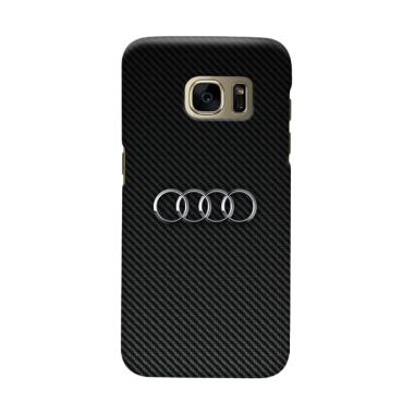 Indocustomcase Carbon Cover Casing for Samsung Galaxy S6 Edge Plus