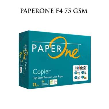 Kertas F4 75gr Paper One putih