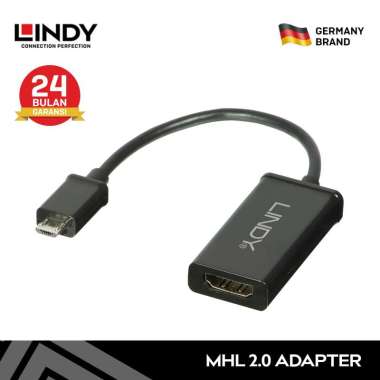 LINDY 41562 MHL 2.0 Micro USB to HDMI Adapter Converter Cable Android -
