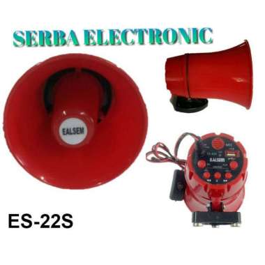 CORONG SPEAKER EALSEM ES 22S HORN SPEAKER TOA corong buat jualan keliling tahu bulat USB merah