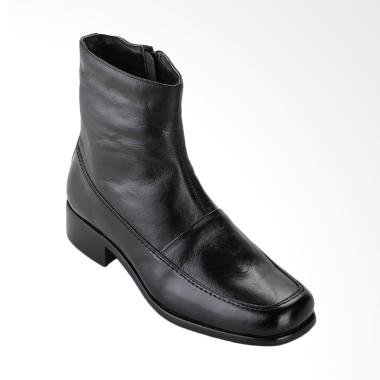 Marelli 8910 Boots kulit wanita - Hitam