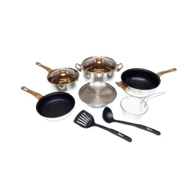 Oxone Set Panci Wajan Stainless Steel - Basic Cookware Set OX-911 -