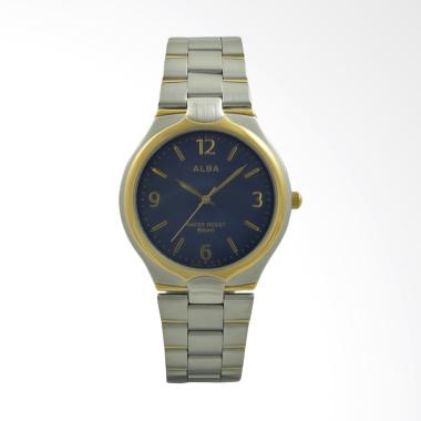 Alba Jam Tangan Pria - Silver Gold Black ARST68