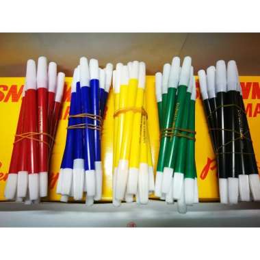 [LUSIN] SNOWMAN SPIDOL KECIL MARKER PENCIL TYPE 12 PCS - Hitam