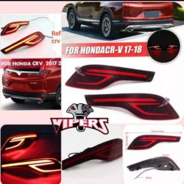 Lampu LED Bumper Lamp Bemper CRV Turbo 2017 2020 Honda Reflektor CRV