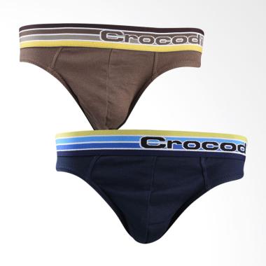 Crocodile Celana Dalam Pria - Multicolor [278 CD / 2 pcs]
