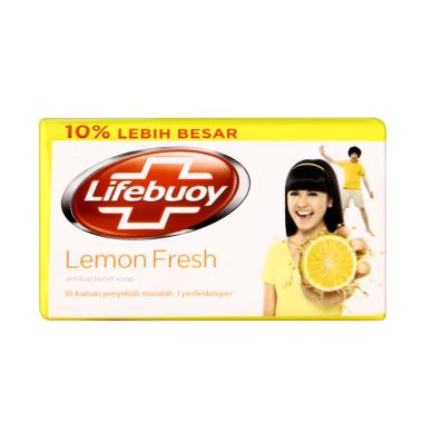 Promo Harga LIFEBUOY Bar Soap Lemon Fresh 85 gr - Blibli