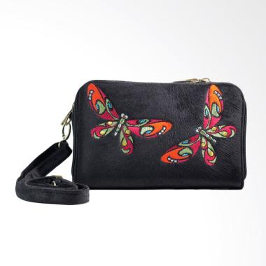 Trojika HPO Twin Butterflies Tas Selempang Wanita