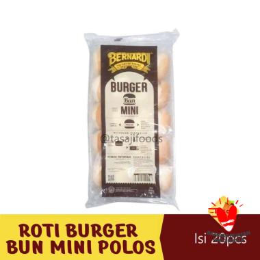 Roti Burger Bun Mini Polos Isi 20 Pcs