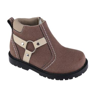 Syaqinah 086 Sepatu Boots Anak Laki-Laki - Coklat