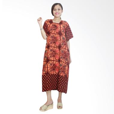 Batik Alhadi RDT001-06C Daster Kerut Baju Tidur Lengan Pendek