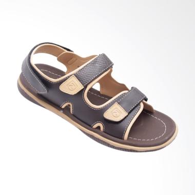 NECKERMANN Boston Sandal Pria - Dark Brown [203]