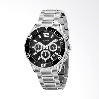 Bonia Jam Tangan Pria - Silver [B868-1335C]