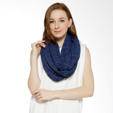 REE Two Tone Shawl - Navy