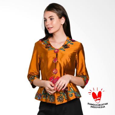 Lombang Batik by Yati Law Kebaya Bordir Bunga Atasan Wanita