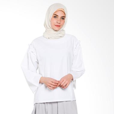 Imperial Rissa Top Blouse - White