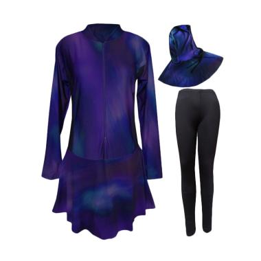 Rainy Collections Jumbo Motif Aurora Baju Renang Muslim