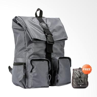 Arcio Kimmy Backpack Laptop Punggung Tas Ransel Pria - Grey