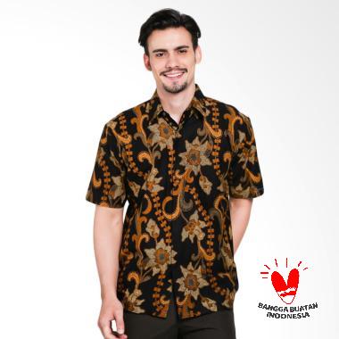 Serendipity Clothing Sogaan Series 05 Kemeja Batik Pria - Black Brown