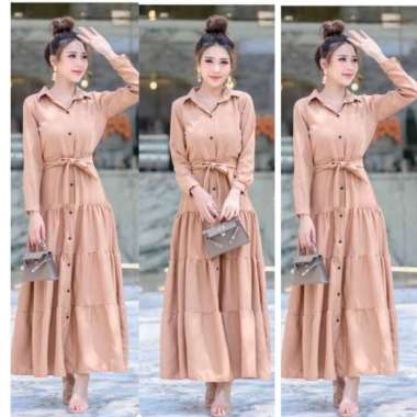 Maxy remple/maxy polos remple/longdress polos/gamis polos/gamis remple/ Maxy Youra Coksu