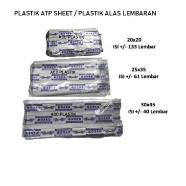 Plastik anti Panas Sheet / Plastik Sheet / Plastik ATP Sheet / lembar - OEM 25x35