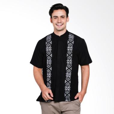 Red Cliff Baju Koko - Black [I1343JK]
