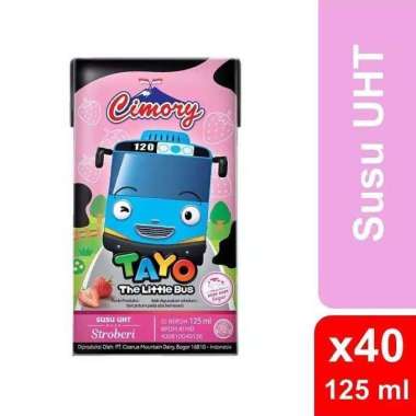 CIMORY susu uht 125 ml edisi tayo strawberry