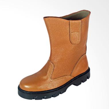 Nema Kulit Sapi Asli Sepatu Boot Safety Pria [Original]