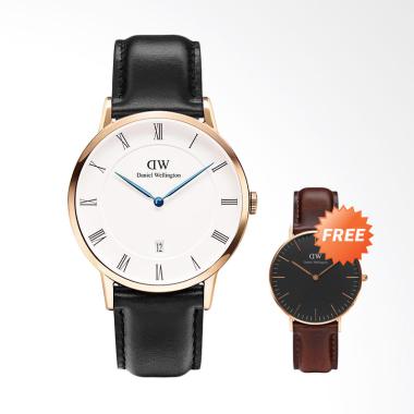 Daniel Wellington Dapper Sheffield ... Bristol- Dark Brown Black