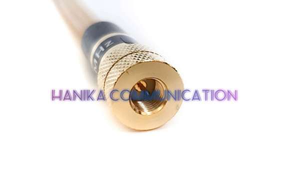 Sky2 Antenna HT VHF SMA Male Yaesu Antena Helikal Kuning Gold Helical