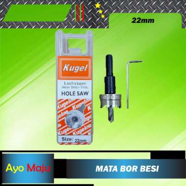 Hole Saw Besi 22mm / HoleSaw Besi 22mm / Mata Bor Besi 22mm KUGEL