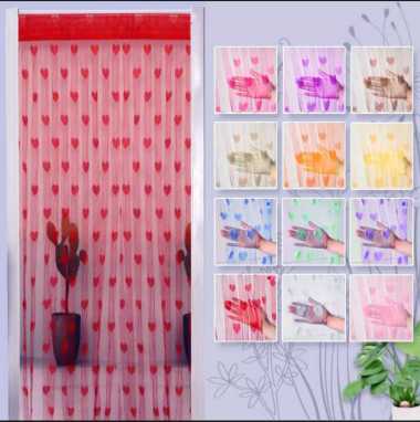 TIRAI BENANG MOTIF LOVE ORIGINAL PINK