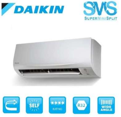 AC DAIKIN FTC20NV14 3/4PK + PASANG DEPOK AC + MATERIAL